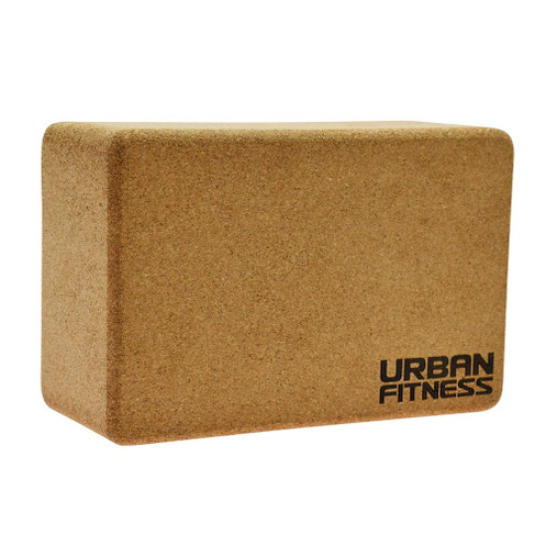 Urban Fitness Cork Yoga Brick