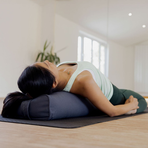Yoga-Mad Rectangular Buckwheat Yoga Bolster