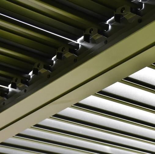 SAC 3Mx3M Aluminium Louvre Pergola