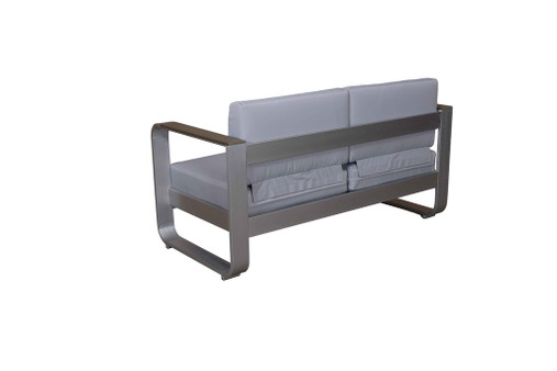 SAC Deluxe Brushed Nickel Patio Set