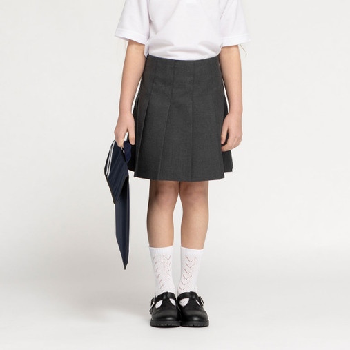 Zeco school book bag in navy, worn, close up