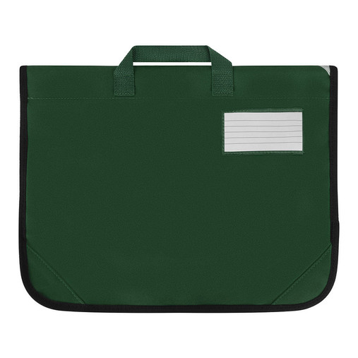 Zeco school book bag, back view