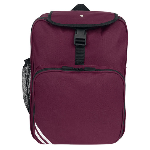 Junior School Uniform Backpack (Zeco) (JB3345) Maroon