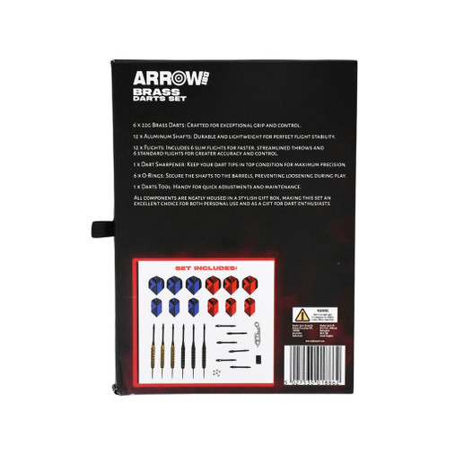 Arrow180 Brass Darts Set