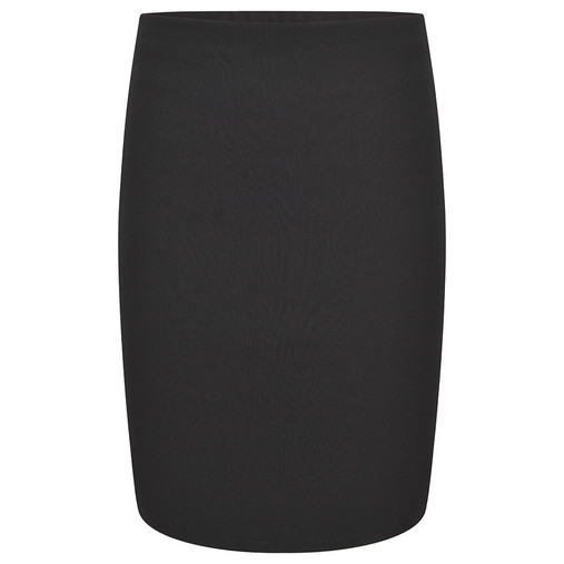 School Uniform Bengaline Skirt (Zeco) (GS3022) Black