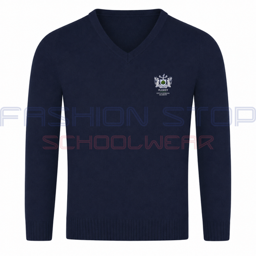 Plashet School Uniform V-Neck Jumper (Years 7 Only)