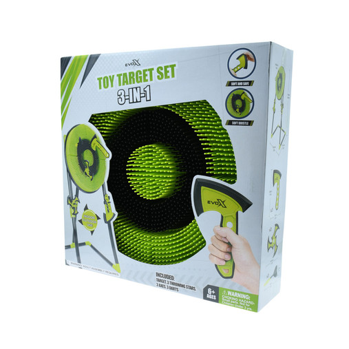 Evo-X 3-In-1 Toy Target Set