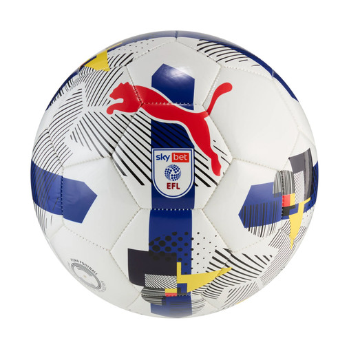 Puma Orbita 6 EFL Sky Bet Training Football 25/26 in Puma White/Multi Colour