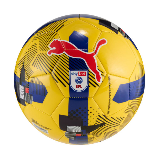 Puma Orbita 6 EFL Sky Bet Training Football 25/26 in Yellow/Multicolor
