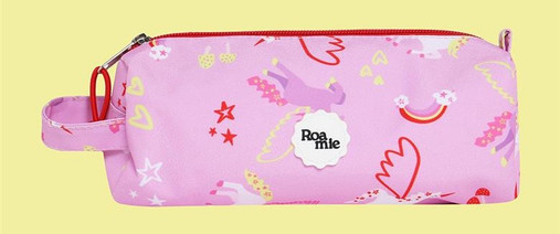 ROAMIE kids recycled school pencil case in ROAMIE PENCIL CASE - UNICORN