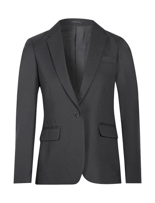 Girls Signature Fitted Blazer (Banner) in Slate