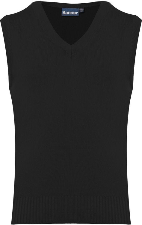 50/50 School Slipover (Banner) in Black