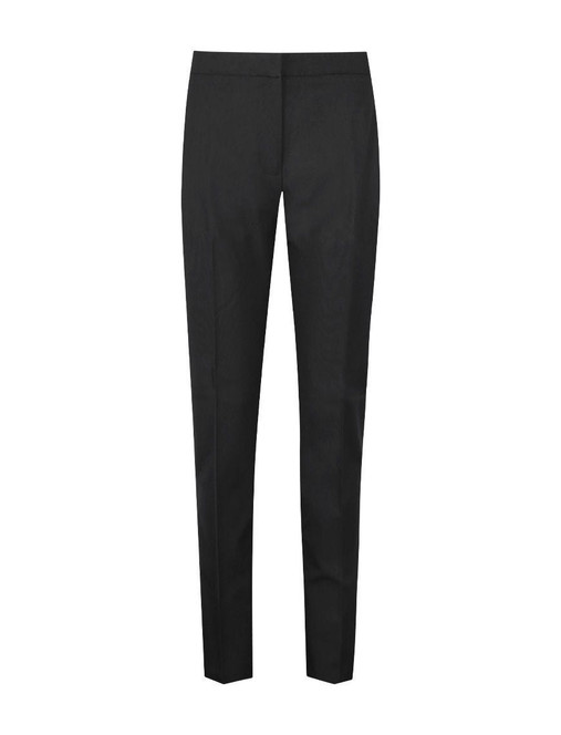 Senior Girls Slim Fit Trousers (Banner) in Black
