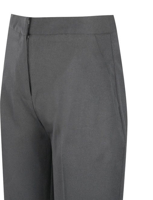 Senior Girls Slim Fit Trousers (Banner) in Grey