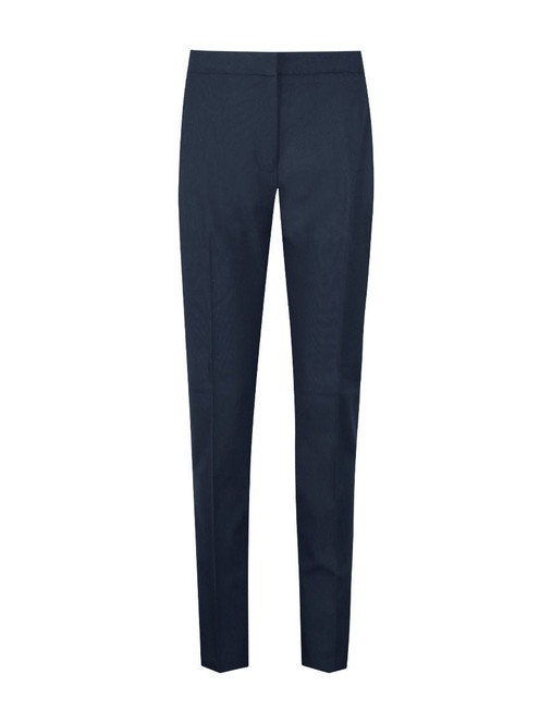 Senior Girls Slim Fit Trousers (Banner) in Navy