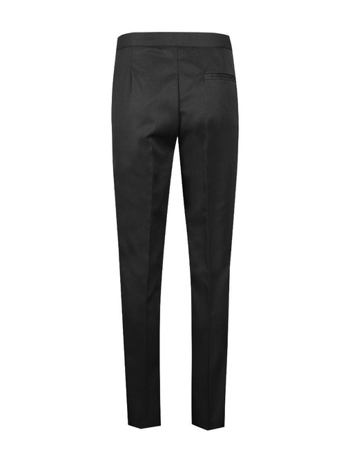Senior Girls Tailored Fit Trousers (Banner) in Black
