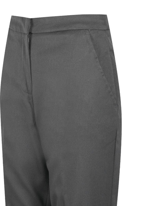 Senior Girls Tailored Fit Trousers (Banner) in Grey