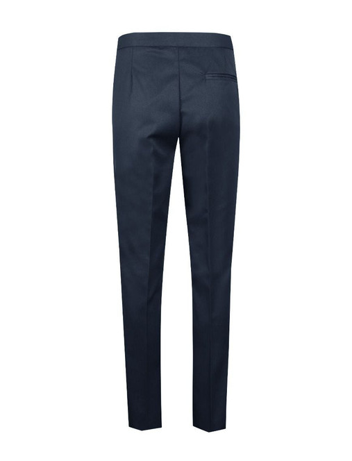 Senior Girls Tailored Fit Trousers (Banner) in Navy