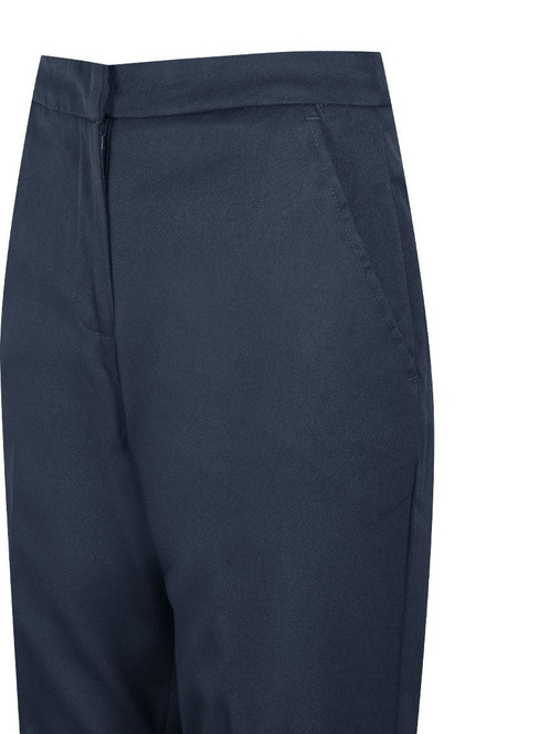 Senior Girls Tailored Fit Trousers (Banner) in Navy