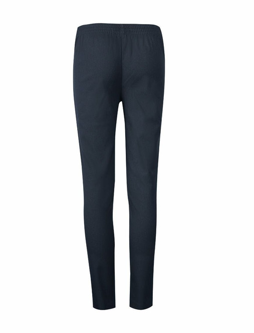 Junior Girls Slim Fit Trousers (Banner) in Navy
