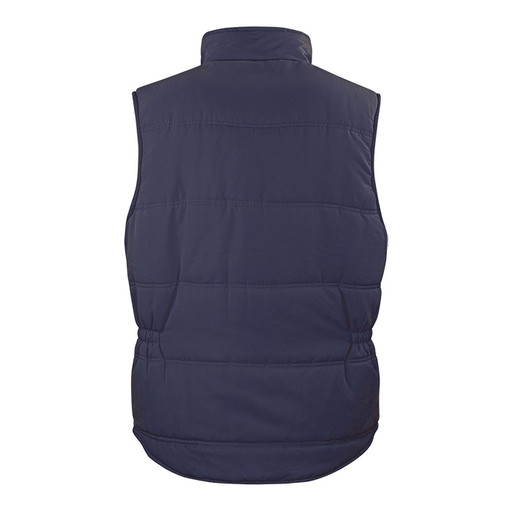Result padded bodywarmer with zip-through collar, chest pocket and tear release front pockets