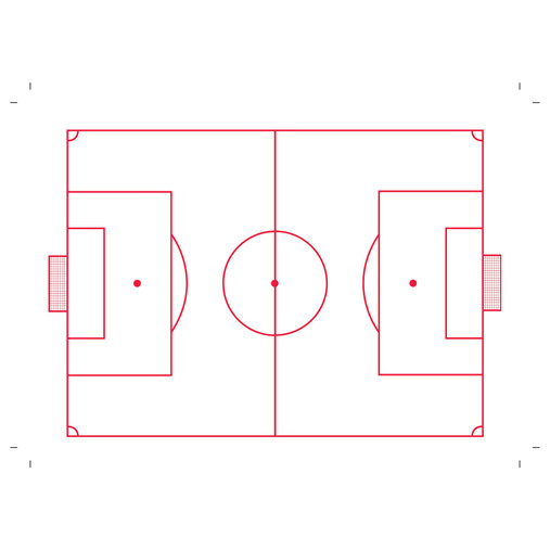 Precision A5 Football Pro-Coach Notepad (Pack 6)