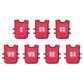 Pack of 7) Mesh Netball Training Bibs (Infants, Kids) (PRB303SI) 