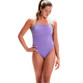 Speedo Solid Lattice-Back Swimsuit (8-00317815500-301) 