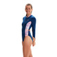 Speedo Long Sleeve Panel Swimsuit ( 8-00308014496-30)