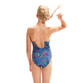 Speedo Allover Double Thinstrap Teen Swimsuit (8-00313615212-13-14) (