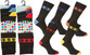 Add some cheer to your step with 6 pairs of men's smiley socks, available in size 6-11