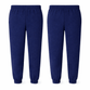 Twin pack navy school jogging bottoms for boys and girls with elasticated waist and cuffed ankles