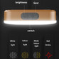 Bright 1150 lumens LED Camping Lantern turned on – demonstrating adjustable brightness for outdoor use