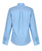TPB424 Girls Long Sleeve Non-Iron Blouse - Slim Fit - White - Twin Pack - Blue