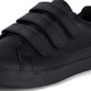 Kickers Tovni Trip Leather Youth School Shoes Black side view detail