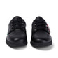 Kickers Kelland Lo Lace Leather Adult School Shoes Black back view