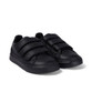 Kickers Tovni Trip Leather Infant School Shoes Black top view