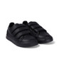 Kickers Tovni Trip Leather Infant School Shoes Black top view