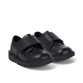Kickers Kick Lo Leather Infant School Shoes Black top view