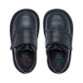 Kickers Kick Lo Leather Infant School Shoes Black sole detail