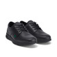 Kickers Kelland Lace Leather Youth School Shoes Black top view