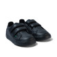 Kickers Tovni Twin Vel Leather Infant School Shoes Black top view