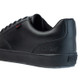 Kickers Tovni Tumble Leather Mens Shoes Black side view detail