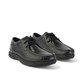 Kickers Reasan Moc Leather Mens Shoes Black top view