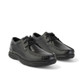 Kickers Reasan Moc Leather Mens Shoes Black top view