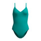 Speedo Solid V-Neck One Piece - R1-2