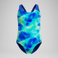 Speedo Print Splashback One Piece (Blue) - B1