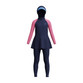 Speedo Modesty Colorblock 3 Piece Swim Set