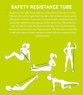 Urban Fitness Safety Resistance Tube