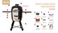 SAC 21" KAMADO Ceramic Grill